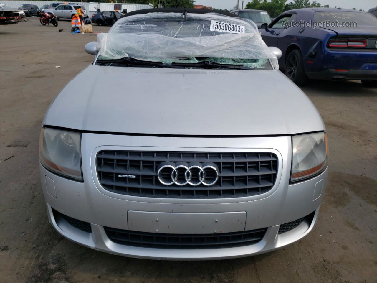 2005 Audi Tt 3.2 Silver vin: TRUUF28N451002076