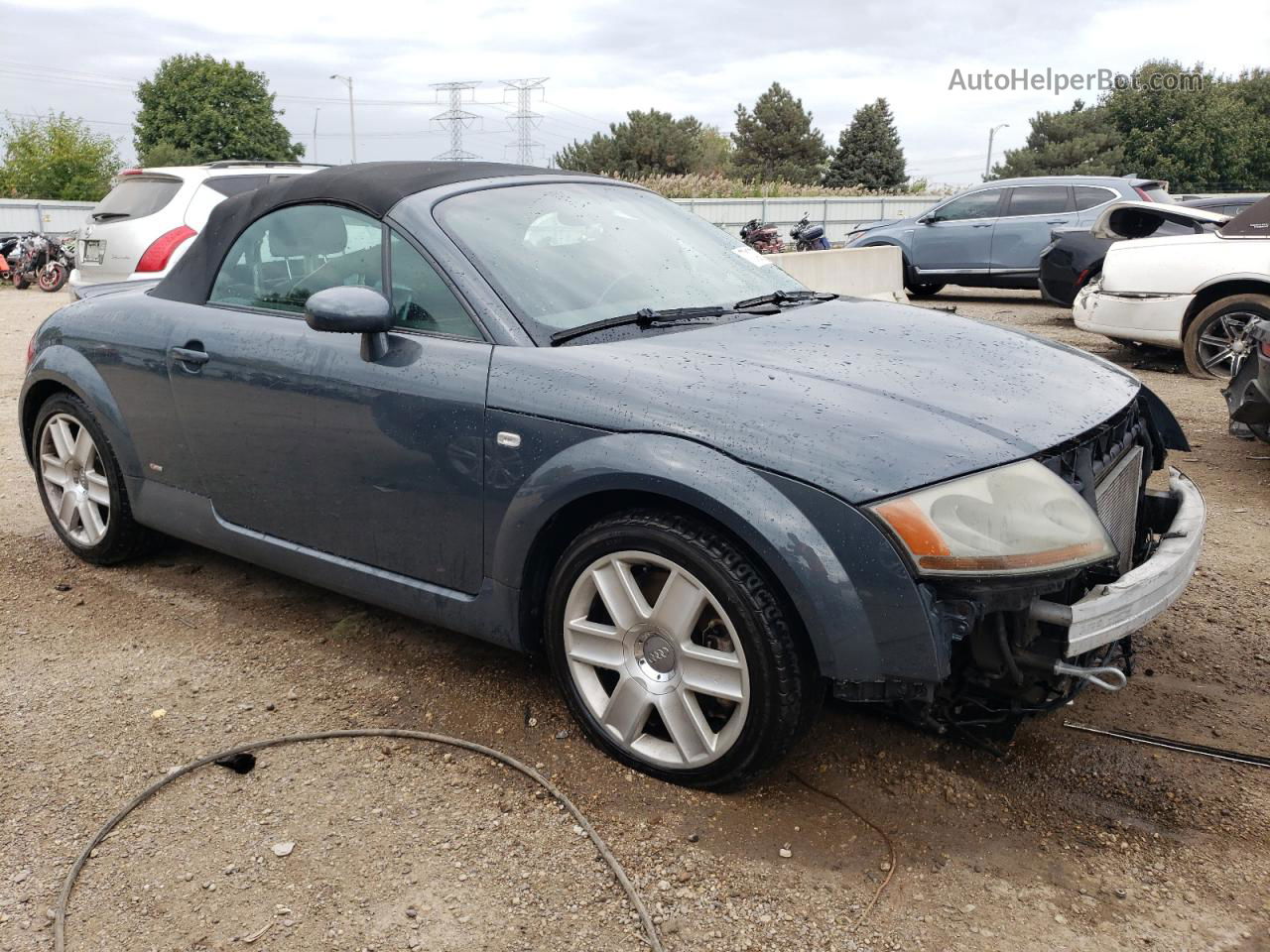 2005 Audi Tt 3.2 Gray vin: TRUUF28NX51004981