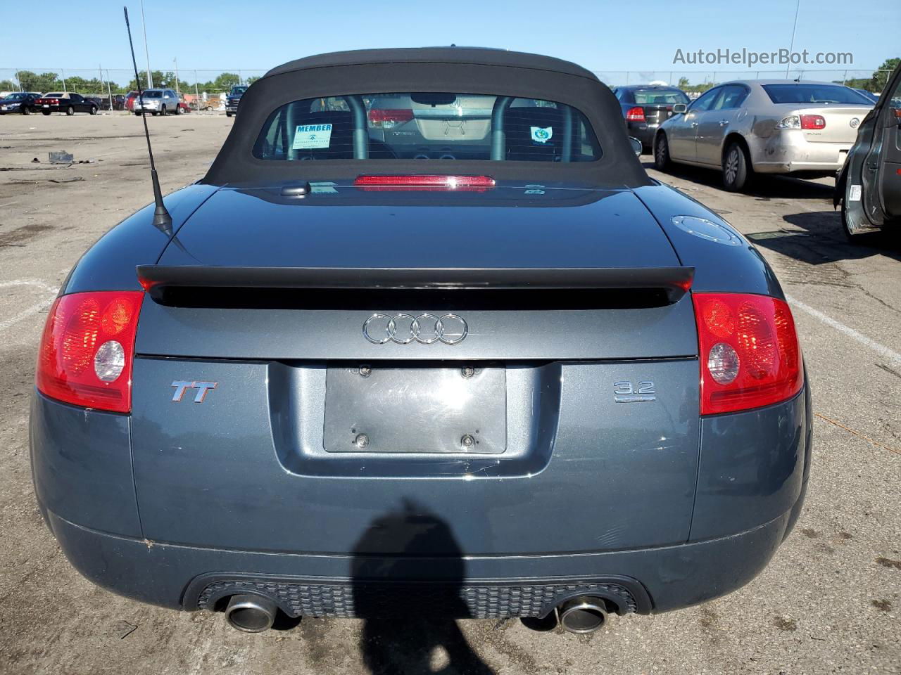 2005 Audi Tt 3.2 Gray vin: TRUUF28NX51011994