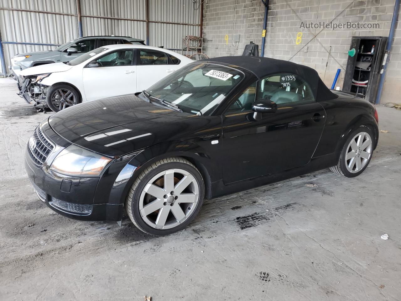 2005 Audi Tt Quattro Black vin: TRUUT28N751007975