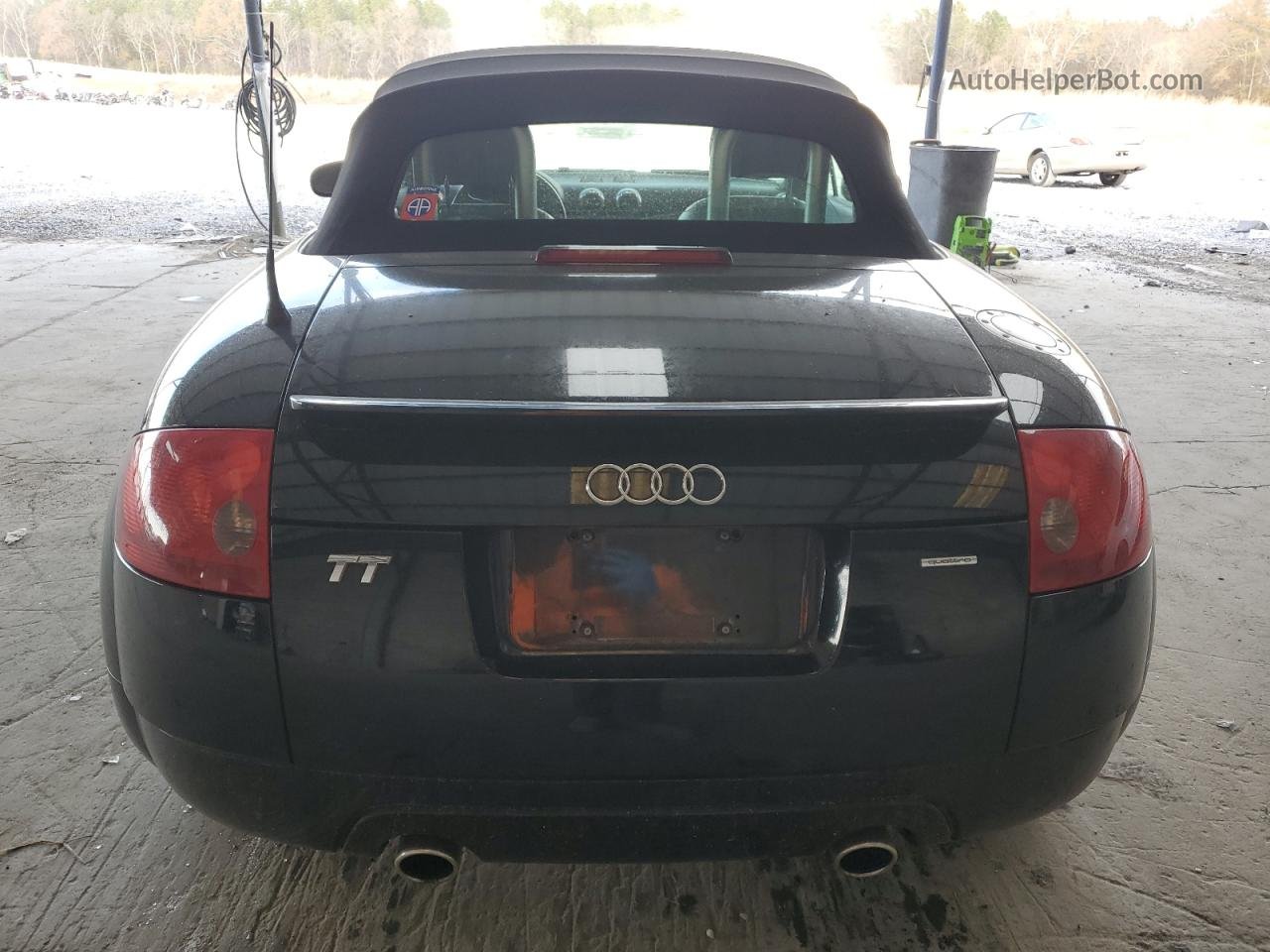 2005 Audi Tt Quattro Black vin: TRUUT28N751007975