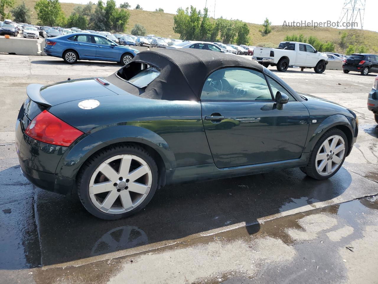 2005 Audi Tt Quattro Green vin: TRUUT28N751008155