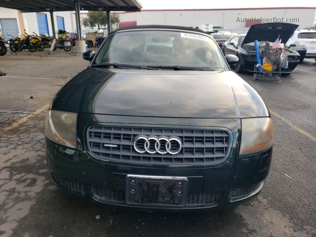 2005 Audi Tt Quattro Green vin: TRUUT28N851003725