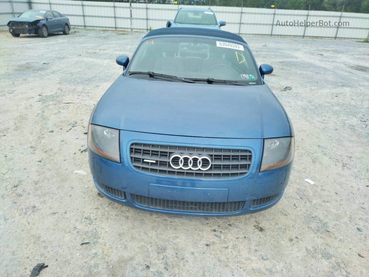 2005 Audi Tt Quattro Blue vin: TRUUT28NX51011325