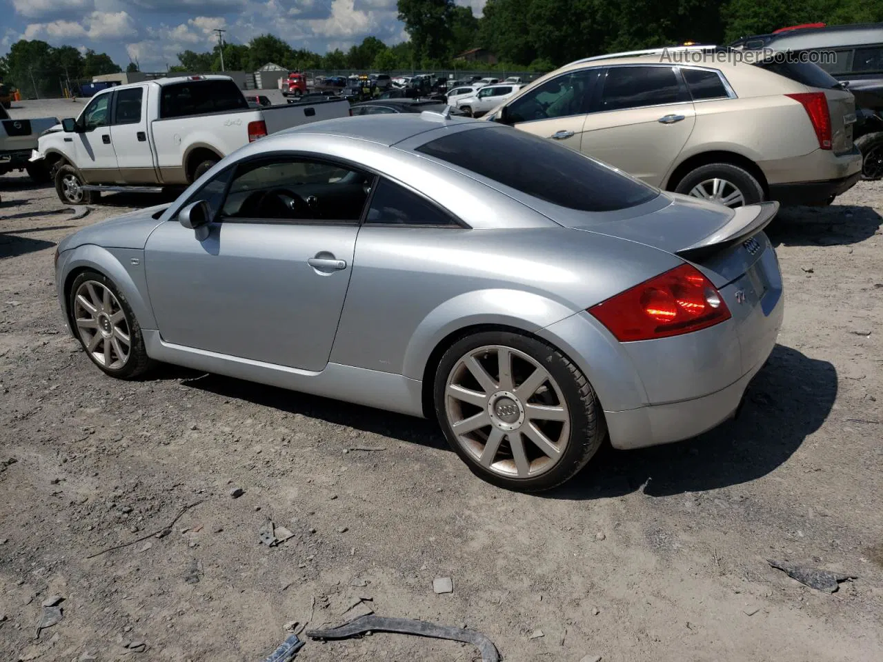 2005 Audi Tt 3.2 Quattro Silver vin: TRUWF28N151001220