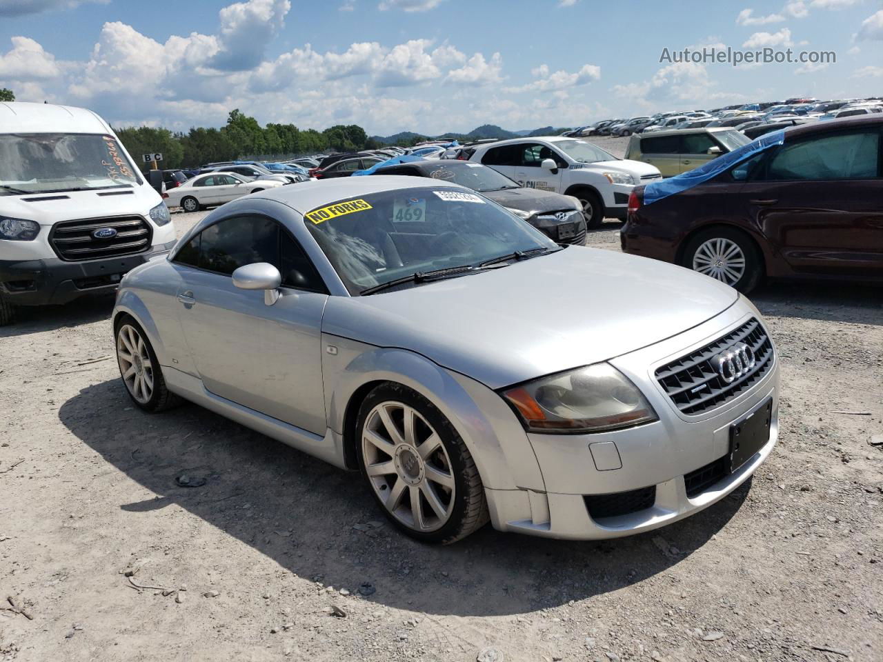 2005 Audi Tt 3.2 Quattro Silver vin: TRUWF28N151001220