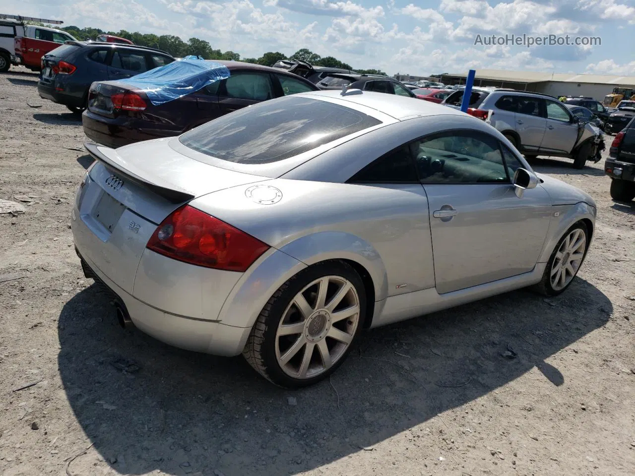 2005 Audi Tt 3.2 Quattro Silver vin: TRUWF28N151001220