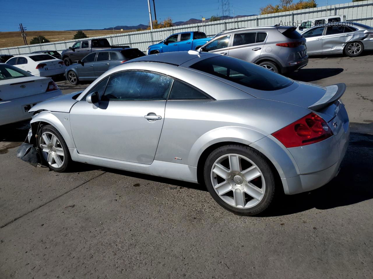 2005 Audi Tt 3.2 Quattro Silver vin: TRUWF28N451009781