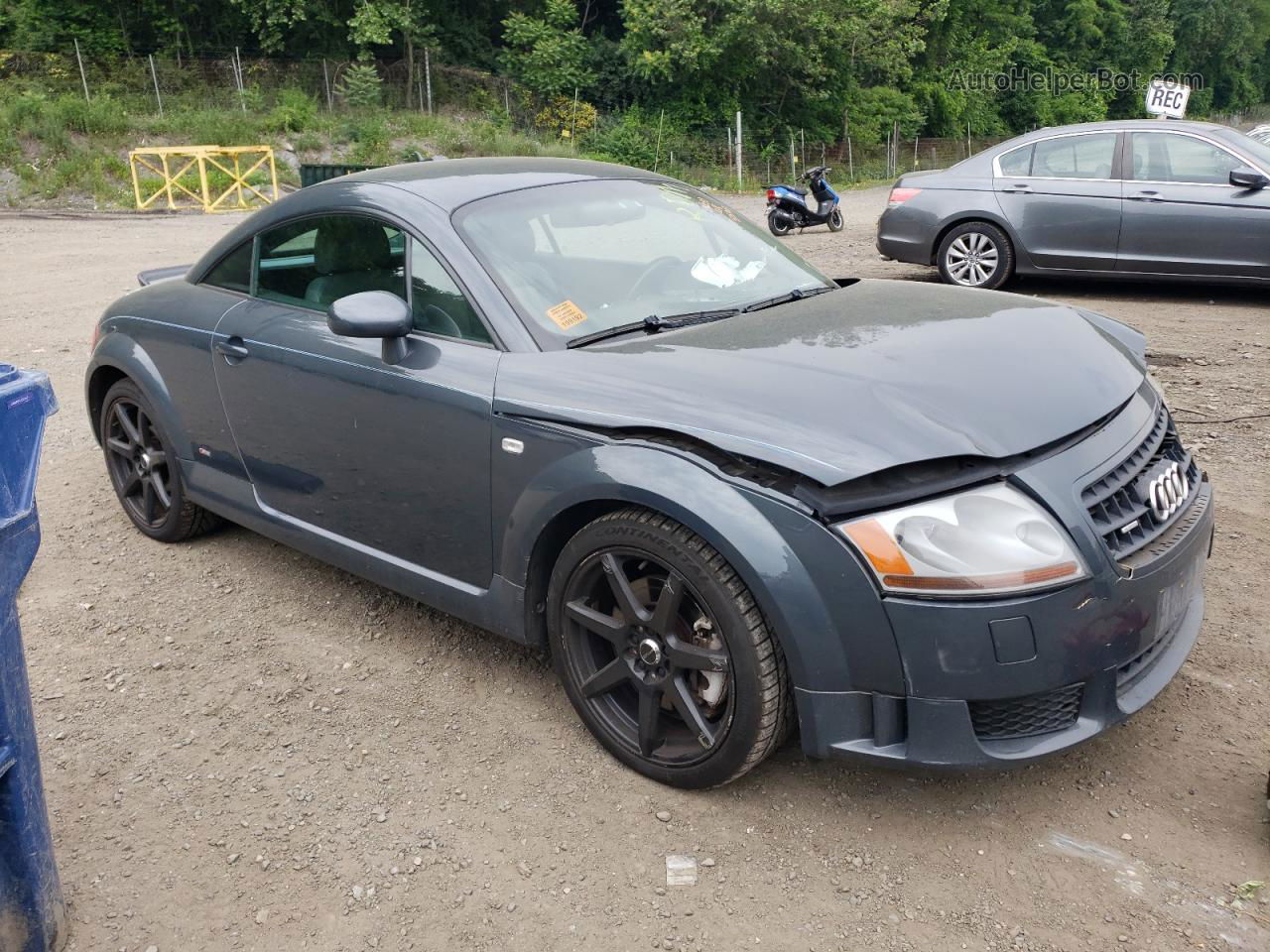 2005 Audi Tt 3.2 Quattro Gray vin: TRUWF28N551009708