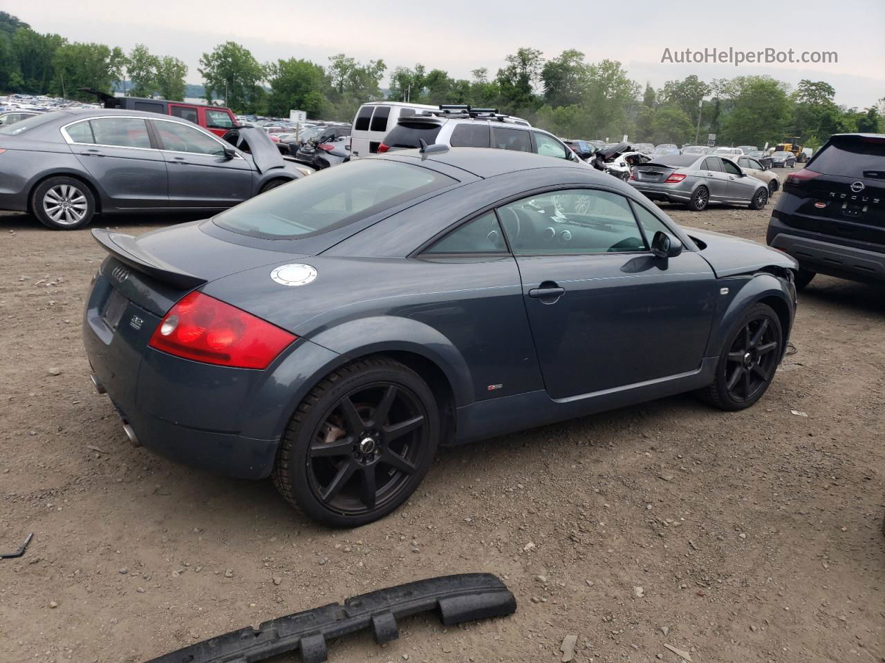 2005 Audi Tt 3.2 Quattro Gray vin: TRUWF28N551009708