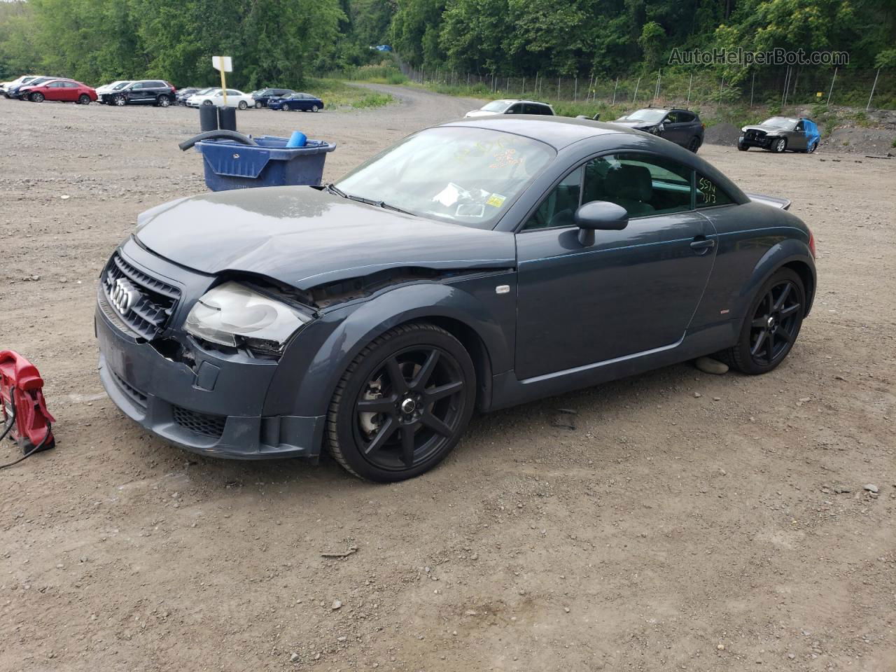 2005 Audi Tt 3.2 Quattro Gray vin: TRUWF28N551009708