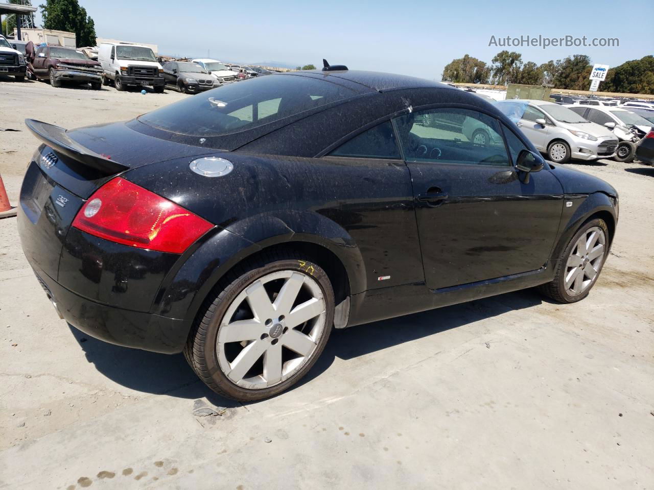 2005 Audi Tt 3.2 Quattro Черный vin: TRUWF28N651005201