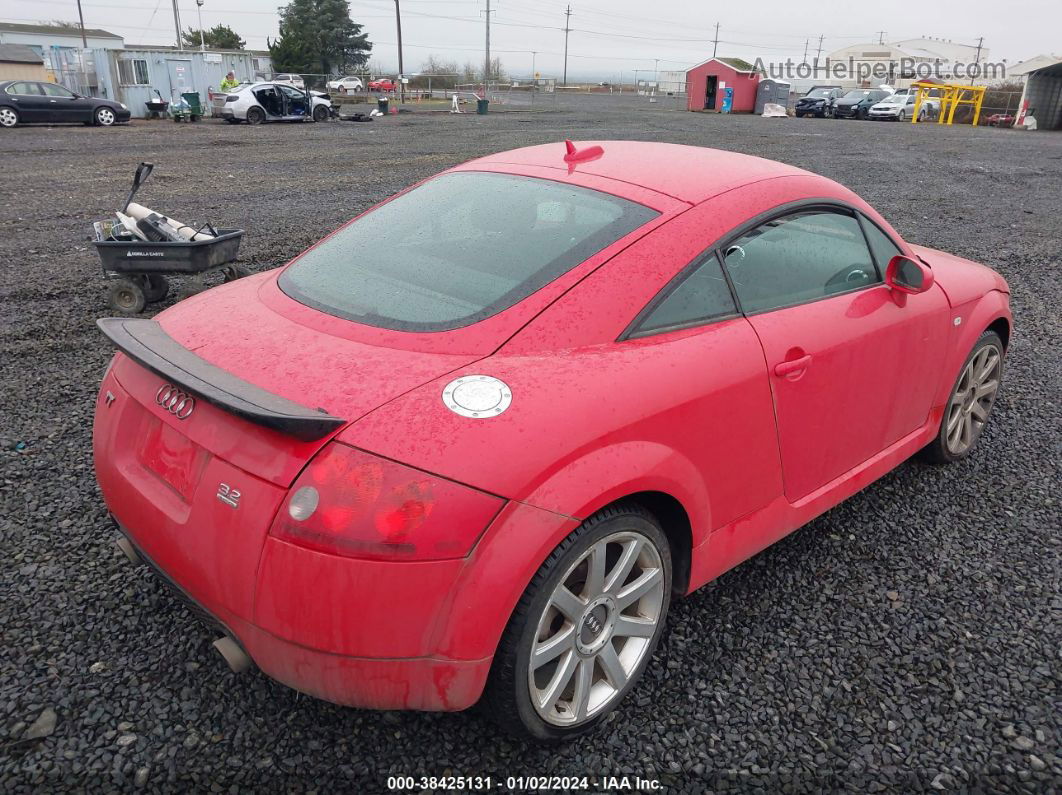 2005 Audi Tt 3.2l (auto Direct Shift) Red vin: TRUWF28N951005516