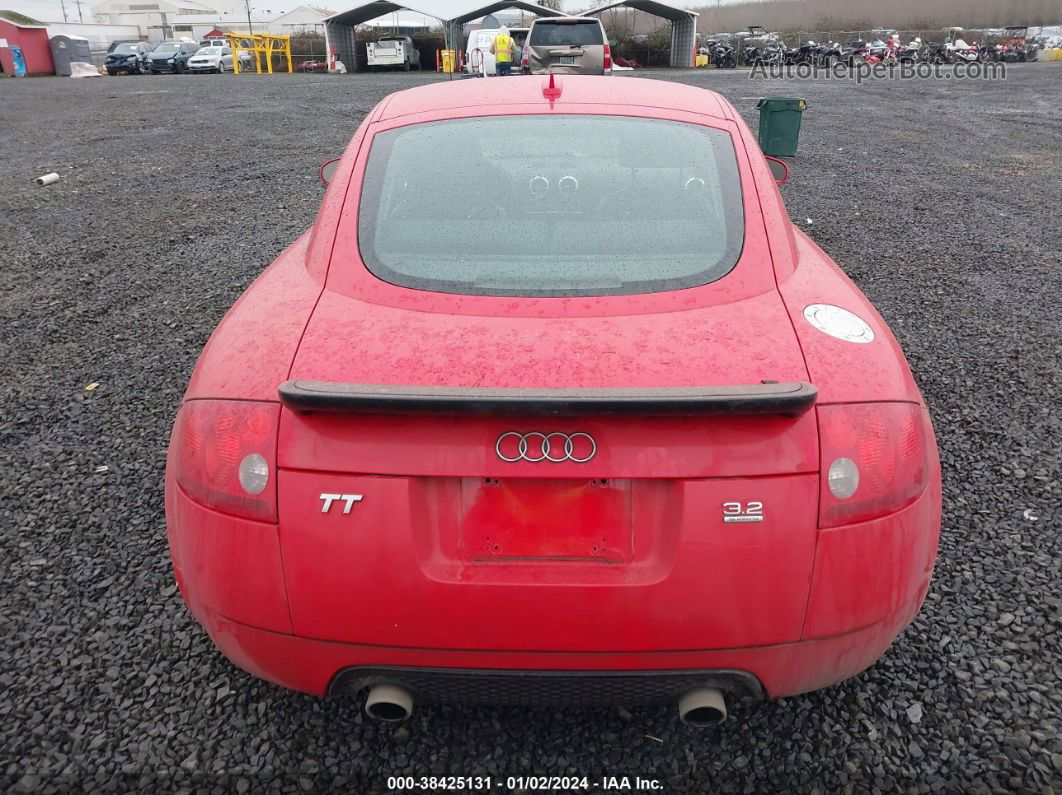 2005 Audi Tt 3.2l (auto Direct Shift) Red vin: TRUWF28N951005516