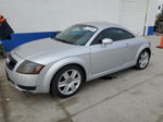 2005 Audi Tt Quattro Silver vin: TRUWT28N051001136