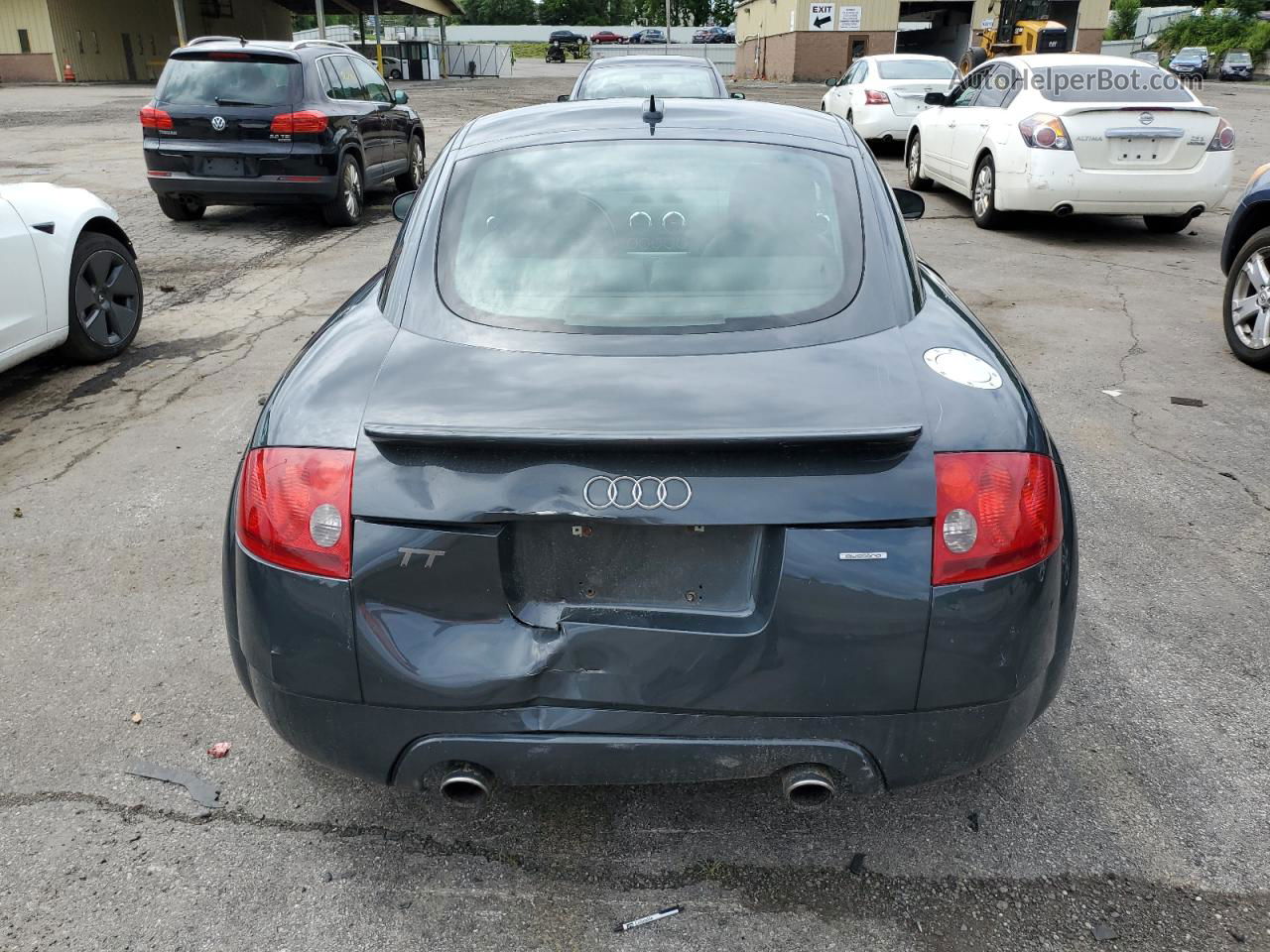 2005 Audi Tt Quattro Серый vin: TRUWT28N151001856