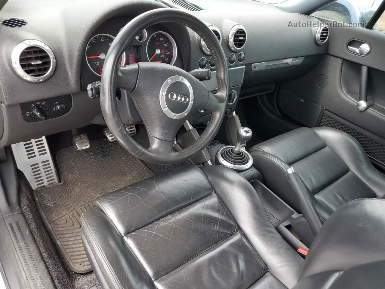 2005 Audi Tt Quattro Серый vin: TRUWT28N151001856