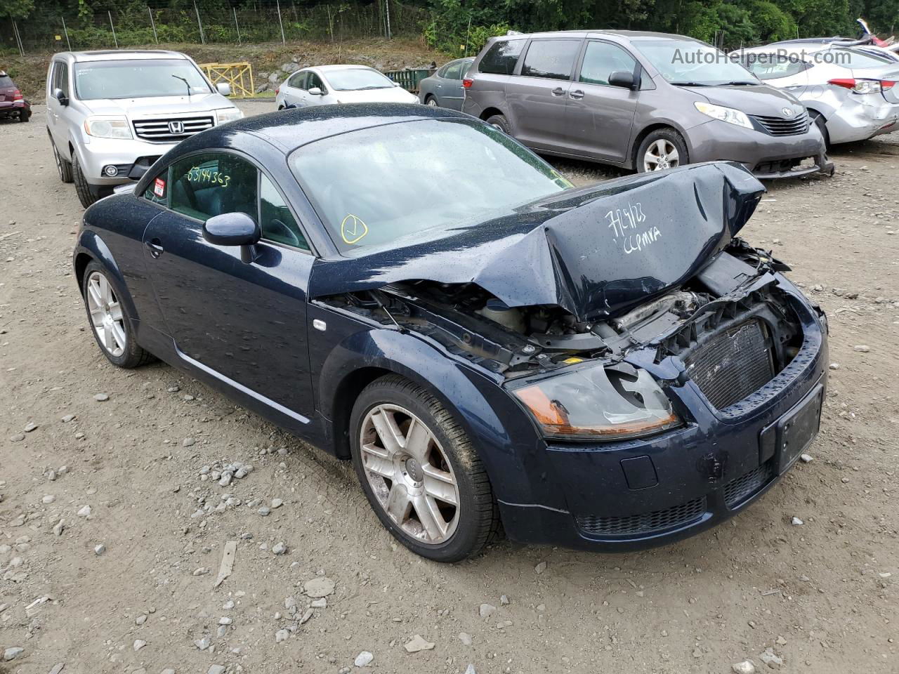 2005 Audi Tt Quattro Blue vin: TRUWT28N751009136