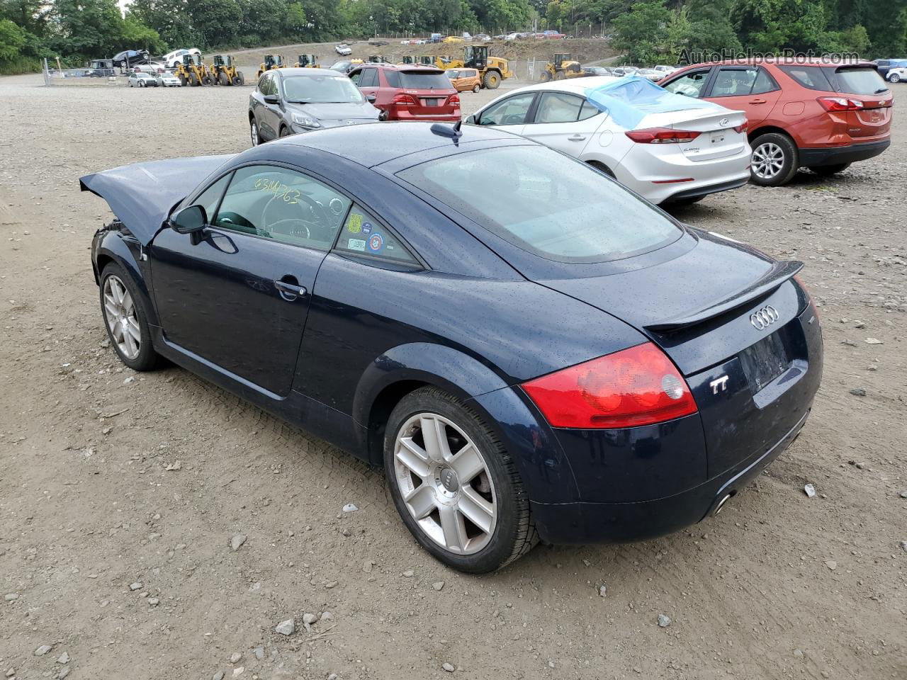 2005 Audi Tt Quattro Blue vin: TRUWT28N751009136