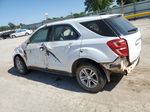 2016 Chevrolet Equinox Ls White vin: 2GNALBEK0G1149211