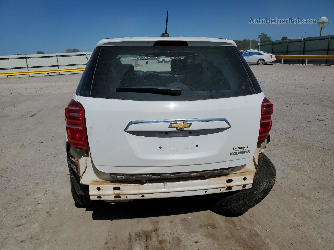 2016 Chevrolet Equinox Ls Белый vin: 2GNALBEK0G1149211