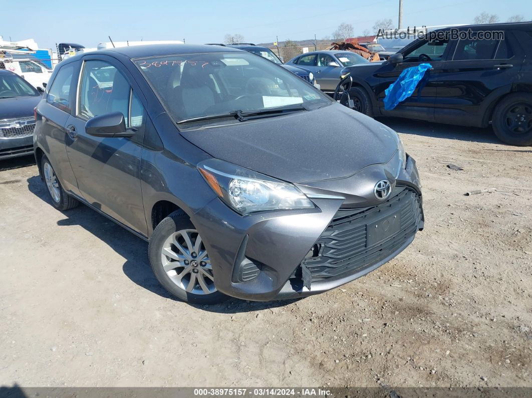 2018 Toyota Yaris Le Gray vin: VNKJTUD30JA089479