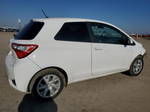 2018 Toyota Yaris L White vin: VNKJTUD31JA095596