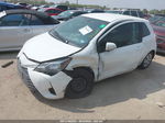 2018 Toyota Yaris L/le Белый vin: VNKJTUD32JA089483