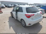 2018 Toyota Yaris L/le White vin: VNKJTUD32JA089483