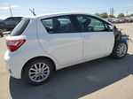 2018 Toyota Yaris L White vin: VNKKTUD30JA091592