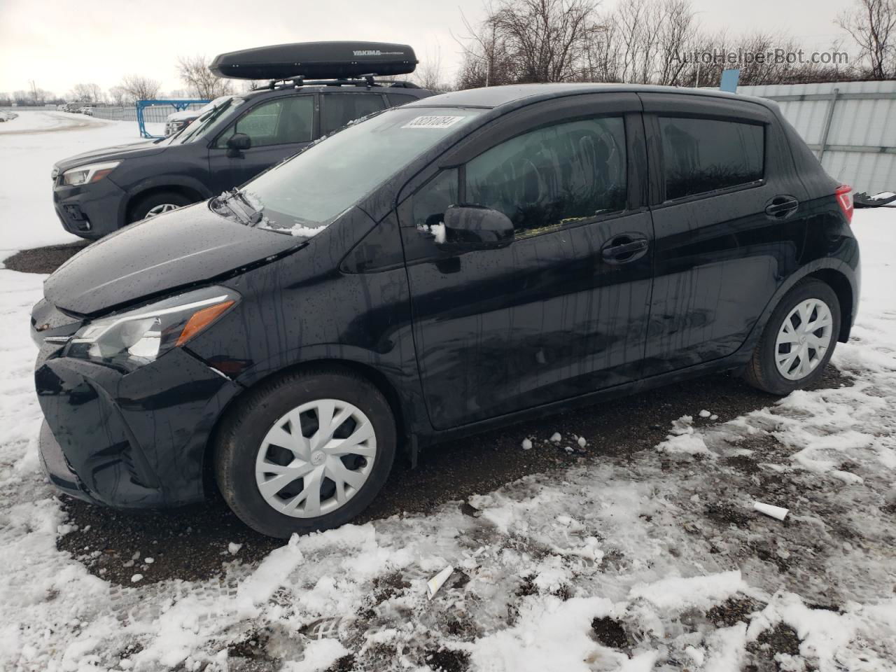 2019 Toyota Yaris L Black vin: VNKKTUD35KA105469