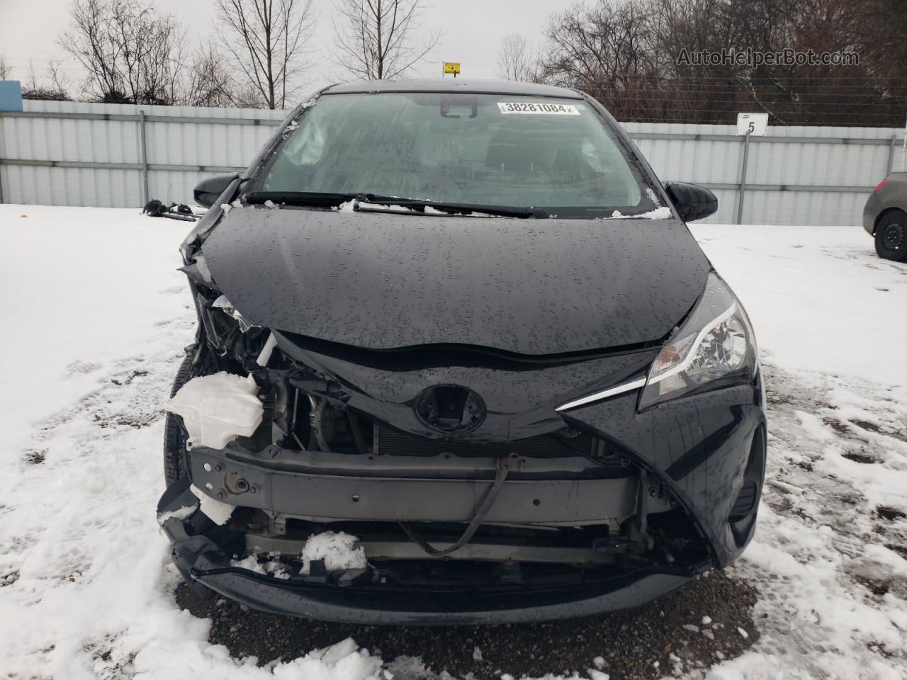 2019 Toyota Yaris L Black vin: VNKKTUD35KA105469