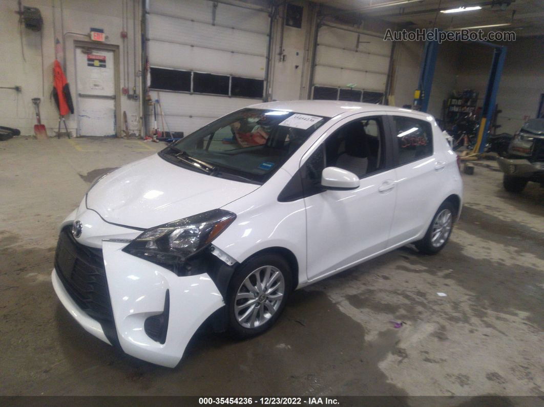 2018 Toyota Yaris L/se/le Белый vin: VNKKTUD36JA090334