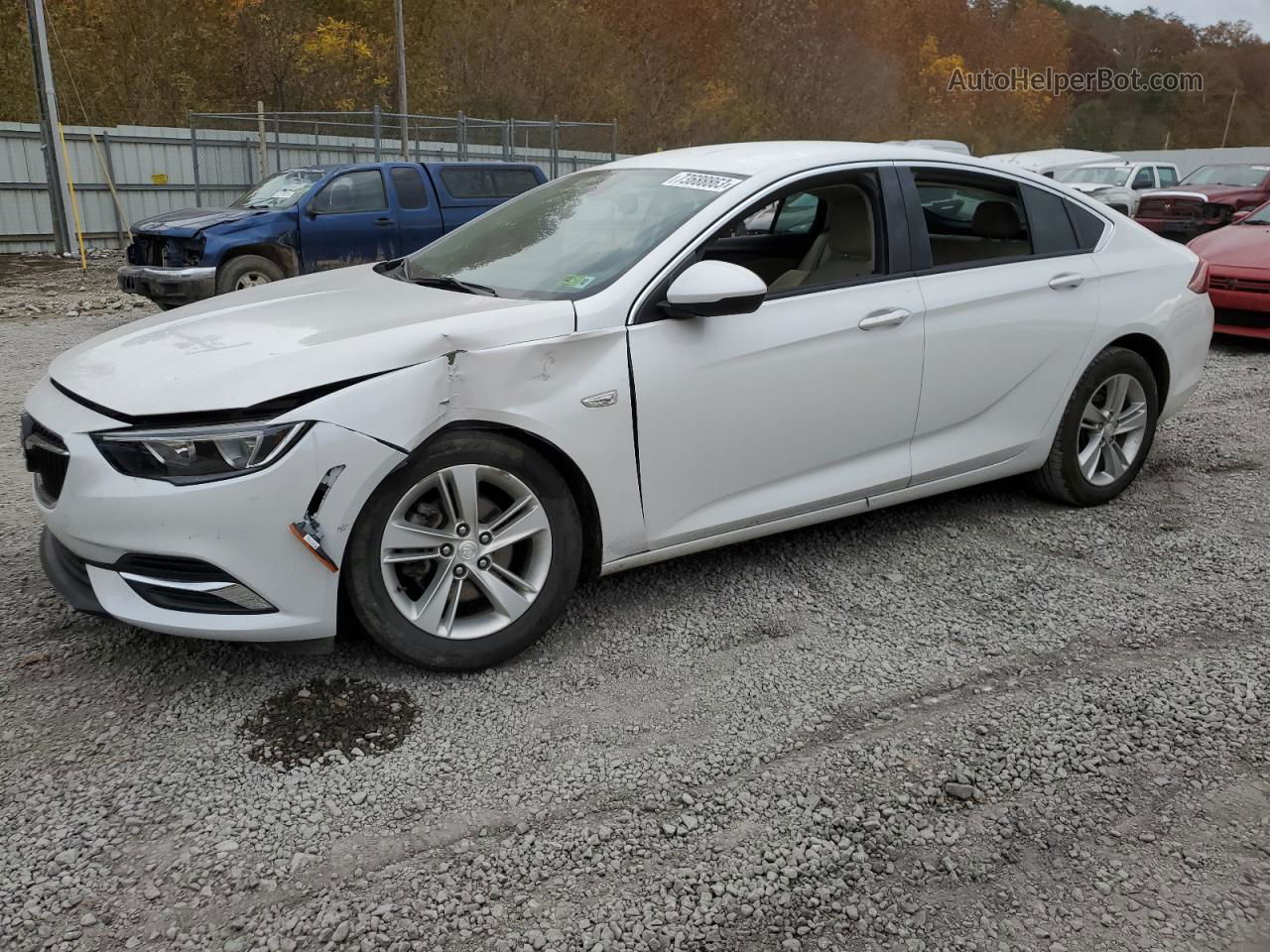 2018 Buick Regal Preferred White vin: W04GL6SX0J1059557