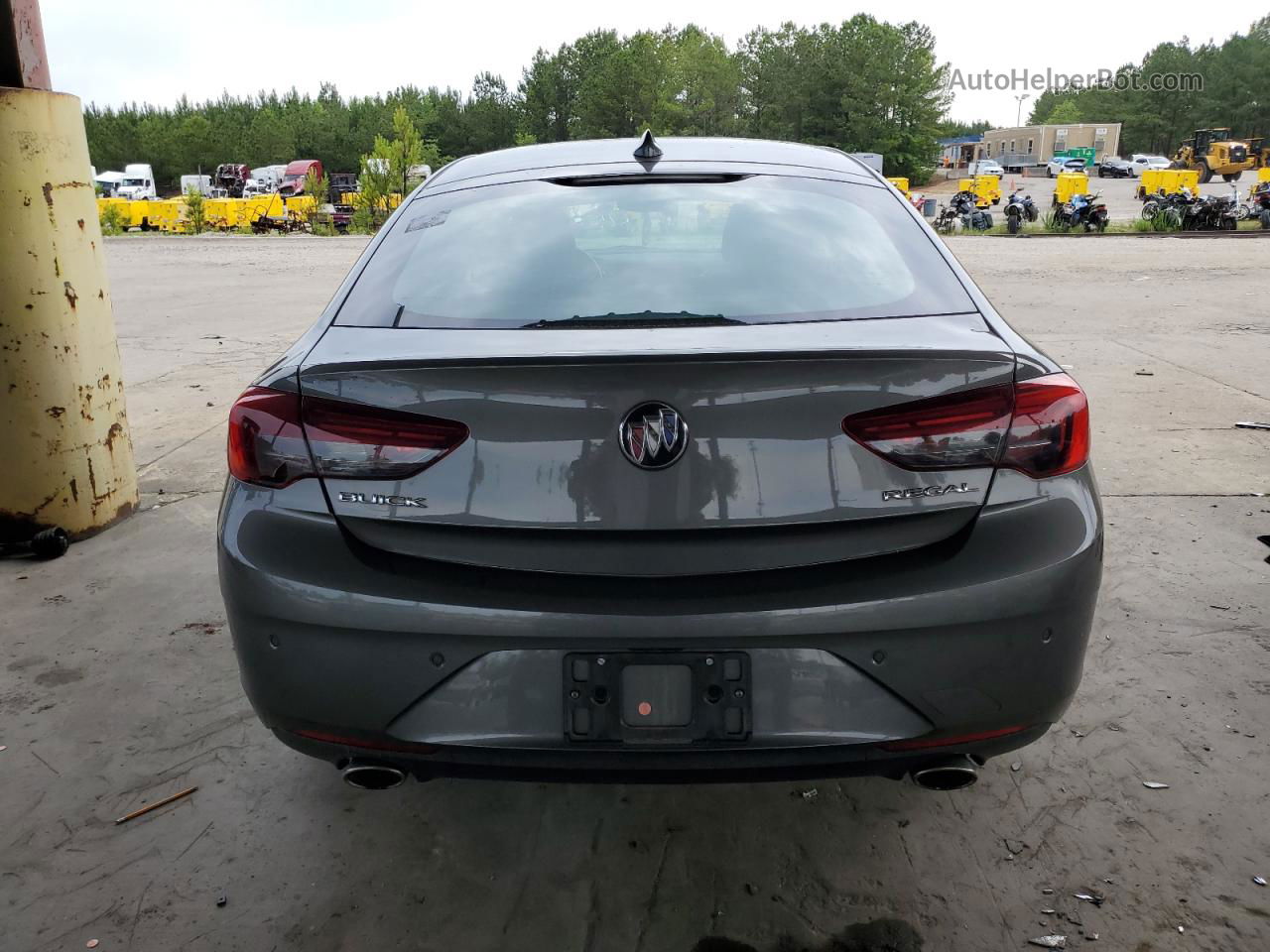 2018 Buick Regal Preferred Серый vin: W04GL6SX0J1069358