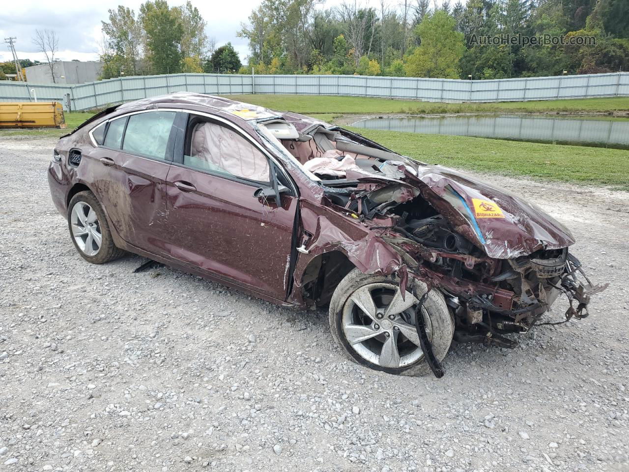 2018 Buick Regal Preferred Burgundy vin: W04GL6SX0J1092705