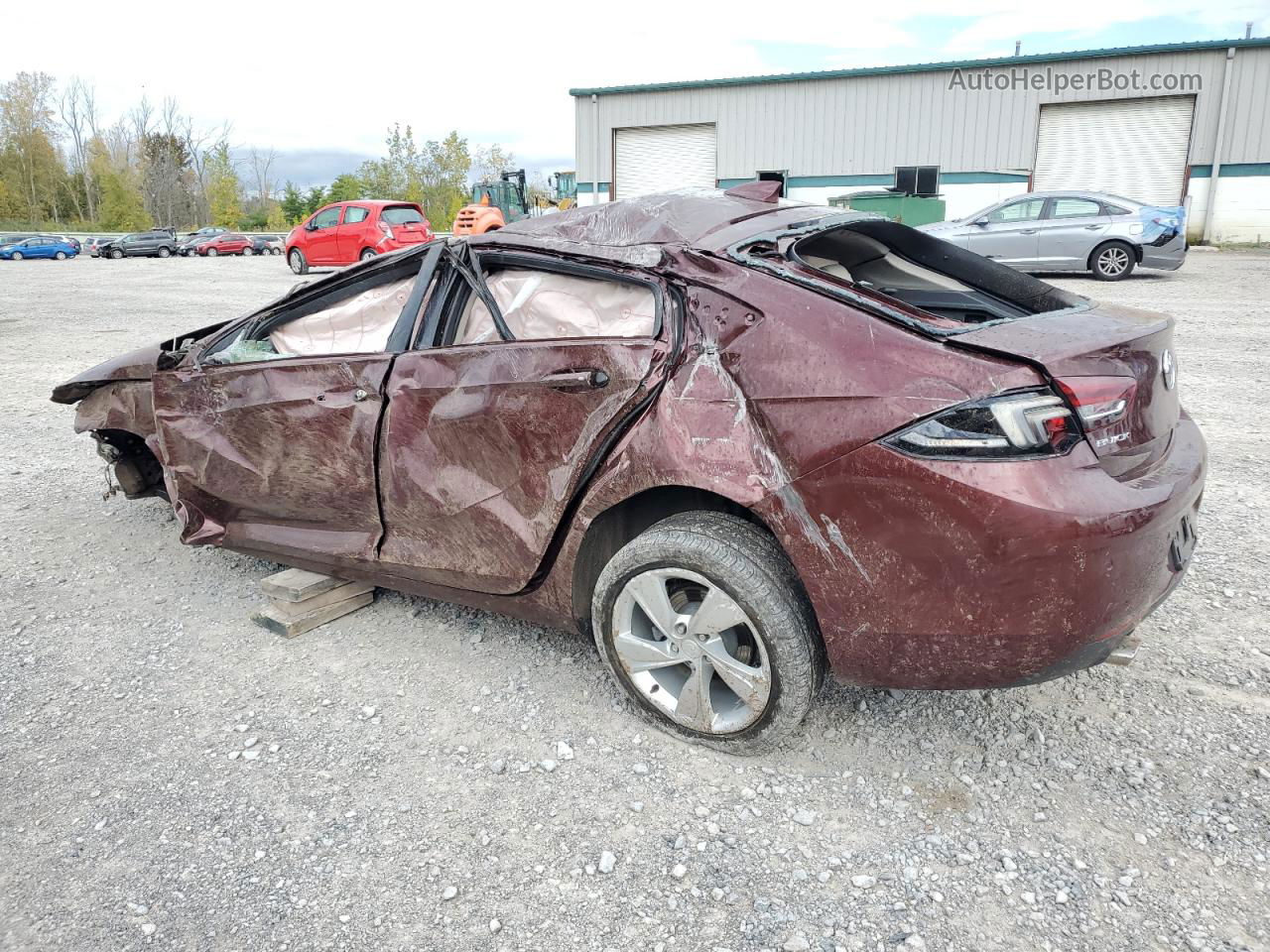 2018 Buick Regal Preferred Burgundy vin: W04GL6SX0J1092705