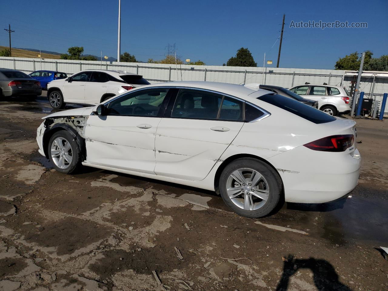 2018 Buick Regal Preferred White vin: W04GL6SX0J1134385