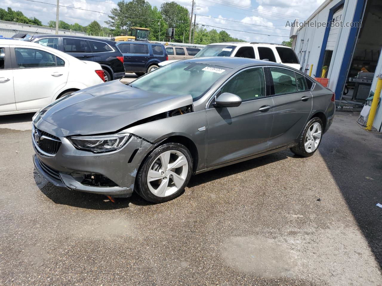 2018 Buick Regal Preferred Серый vin: W04GL6SX0J1153566