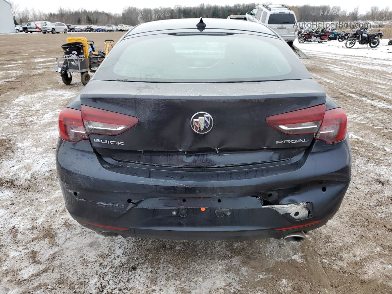 2018 Buick Regal Preferred Черный vin: W04GL6SX1J1059552