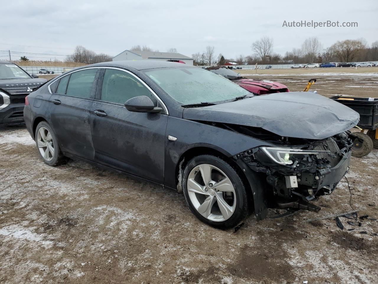 2018 Buick Regal Preferred Черный vin: W04GL6SX1J1059552