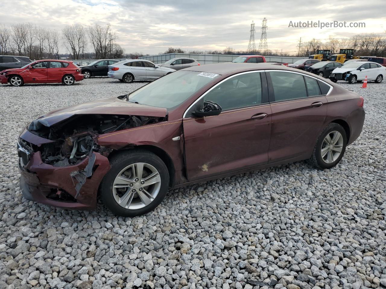 2018 Buick Regal Preferred Maroon vin: W04GL6SX4J1072604