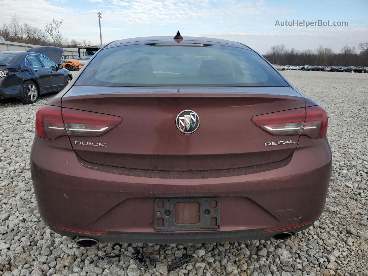 2018 Buick Regal Preferred Темно-бордовый vin: W04GL6SX4J1072604