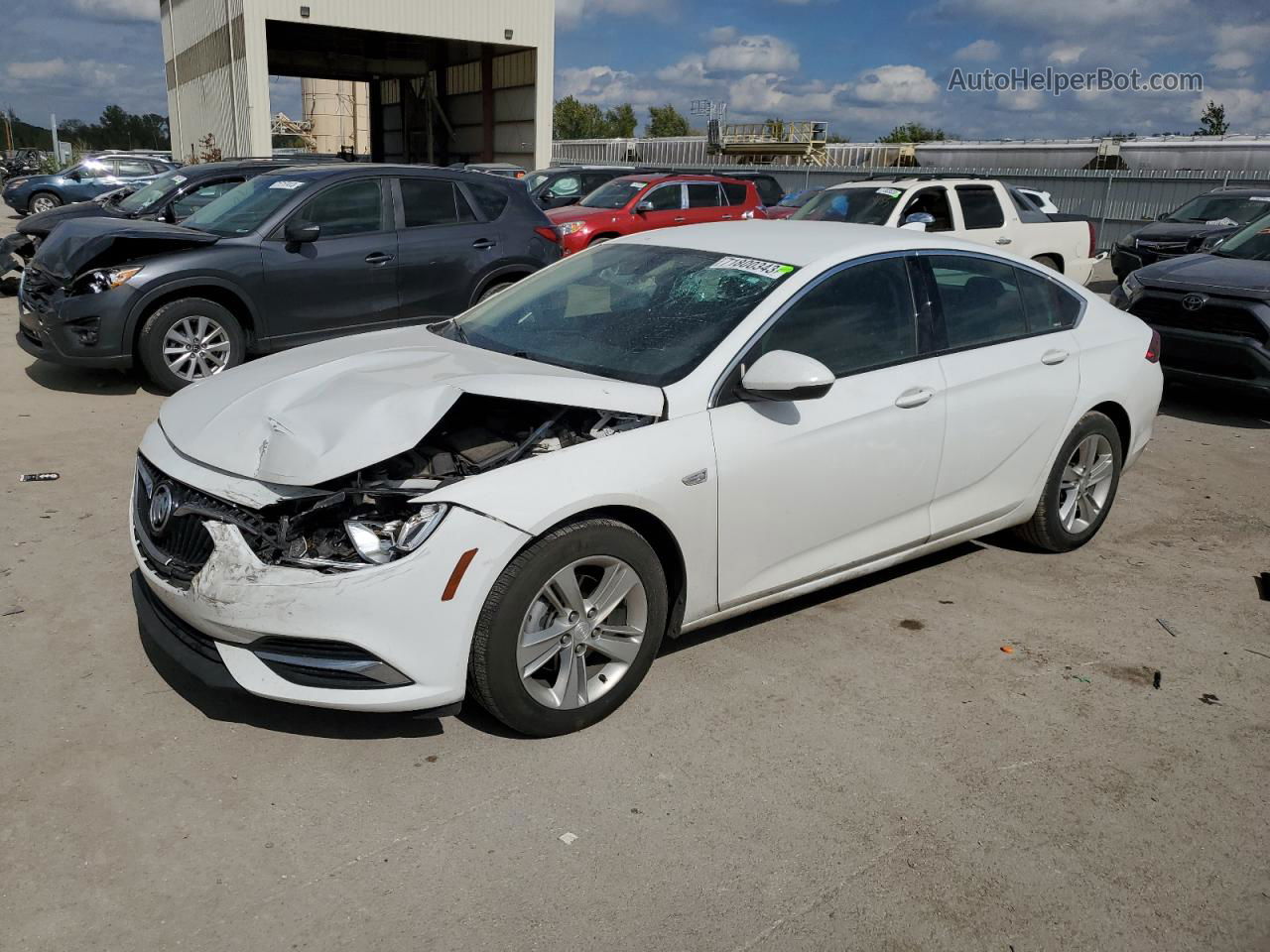 2018 Buick Regal Preferred White vin: W04GL6SX4J1146202