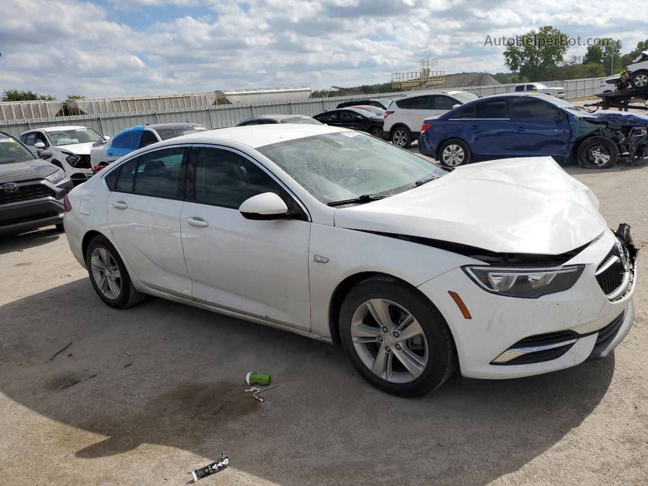 2018 Buick Regal Preferred White vin: W04GL6SX4J1146202