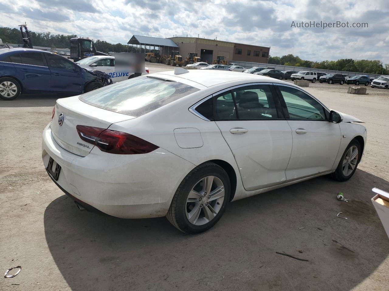 2018 Buick Regal Preferred White vin: W04GL6SX4J1146202