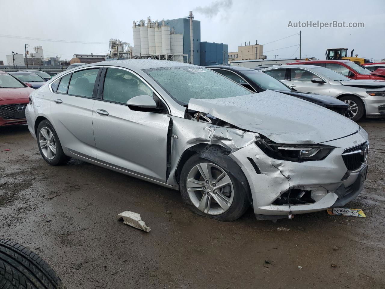 2018 Buick Regal Preferred Silver vin: W04GL6SX9J1059766