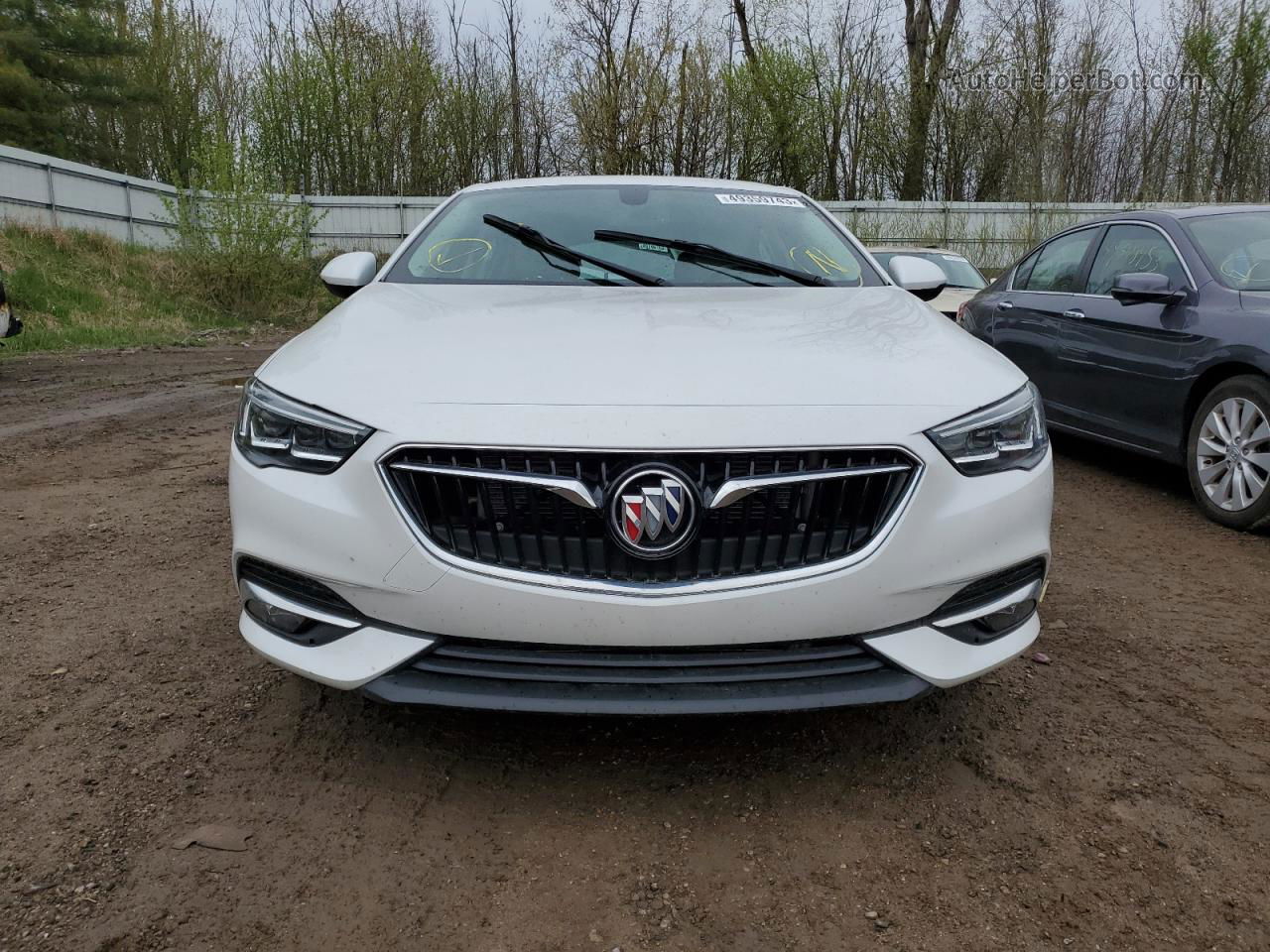 2018 Buick Regal Preferred Ii White vin: W04GM6SX0J1087419