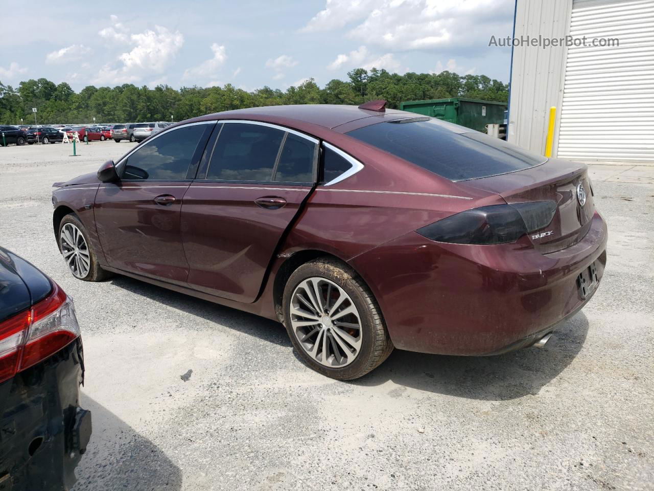 2018 Buick Regal Preferred Ii Burgundy vin: W04GM6SX0J1111461