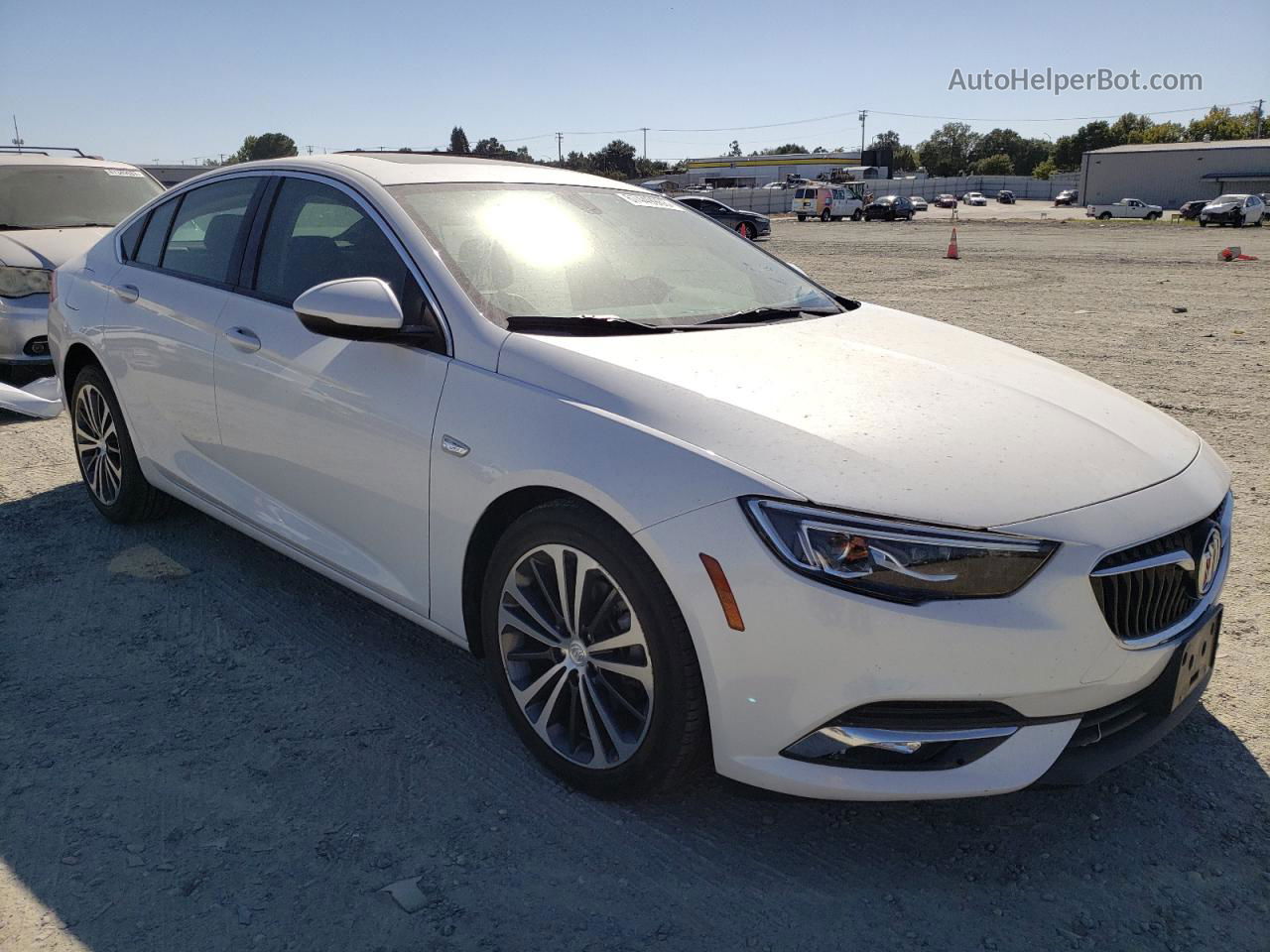 2018 Buick Regal Preferred Ii White vin: W04GM6SX2J1096459